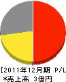 菅井商建 損益計算書 2011年12月期