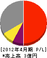 辻川電機 損益計算書 2012年4月期