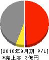久保田商店 損益計算書 2010年9月期