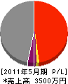 丸勝樺沢工業 損益計算書 2011年5月期
