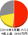 渡辺商会 損益計算書 2010年9月期