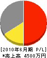 神戸電気メンテナンス 損益計算書 2010年6月期