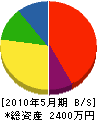 渡邉工業 貸借対照表 2010年5月期