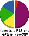 丸太通信設備 貸借対照表 2009年10月期