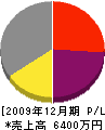 秋田推進土木 損益計算書 2009年12月期