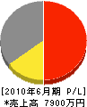 川崎電業 損益計算書 2010年6月期
