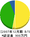 メインテナンス・タナカ 貸借対照表 2007年12月期
