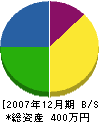 須田造園 貸借対照表 2007年12月期