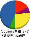 ドコモエンジニアリング四国 貸借対照表 2009年3月期