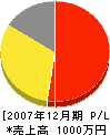 中田建設 損益計算書 2007年12月期