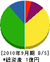 齋藤工業 貸借対照表 2010年9月期