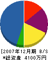 青柳土木 貸借対照表 2007年12月期