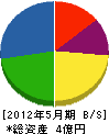 札幌トランジスター 貸借対照表 2012年5月期