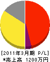 山脇電気 損益計算書 2011年3月期