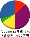 橋本工務店 貸借対照表 2008年12月期