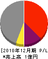 松本土建 損益計算書 2010年12月期