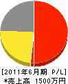 橋本建設 損益計算書 2011年6月期