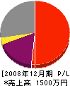 ヤマグチ塗装工業 損益計算書 2008年12月期