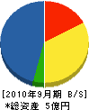 松尾機器産業 貸借対照表 2010年9月期