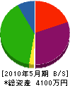 遠藤建機 貸借対照表 2010年5月期