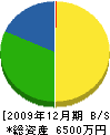 石川工務店 貸借対照表 2009年12月期