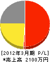 神奈川県建設防水事業（同） 損益計算書 2012年3月期
