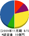 東京トリムテック 貸借対照表 2009年11月期