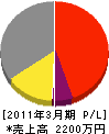 石田開発 損益計算書 2011年3月期
