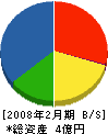 東洋 貸借対照表 2008年2月期
