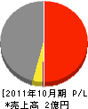 小島電気 損益計算書 2011年10月期
