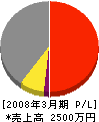 上野組 損益計算書 2008年3月期