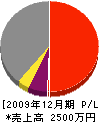田村鉄工所 損益計算書 2009年12月期