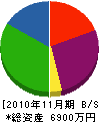松尾総建 貸借対照表 2010年11月期