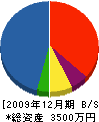 オーケー美装工業 貸借対照表 2009年12月期