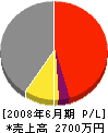 カタヤマ 損益計算書 2008年6月期