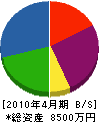 丸彦稲村工業 貸借対照表 2010年4月期