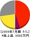 岡本硝子店 損益計算書 2009年7月期