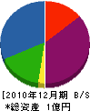 福波物産 貸借対照表 2010年12月期
