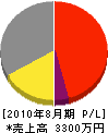 阪口土建 損益計算書 2010年8月期