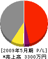 上田建設 損益計算書 2009年5月期