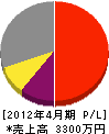 総合建設斉藤組 損益計算書 2012年4月期