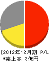 菅井商建 損益計算書 2012年12月期