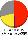 佐藤電気店 損益計算書 2012年5月期