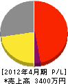 中嶋鉄工所 損益計算書 2012年4月期