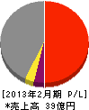 飯田電機工業 損益計算書 2013年2月期