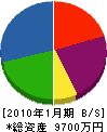 冨士商会 貸借対照表 2010年1月期