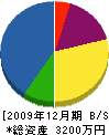 村上産業 貸借対照表 2009年12月期