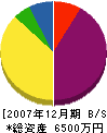小川ブロック建設 貸借対照表 2007年12月期