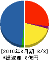 神奈川ケイテクノ 貸借対照表 2010年3月期