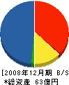 昭石エンジニアリング 貸借対照表 2008年12月期